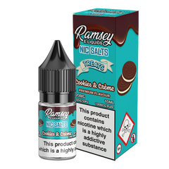 Ramsey E-Liquids Cookies & Creme 10ml Nic Salt