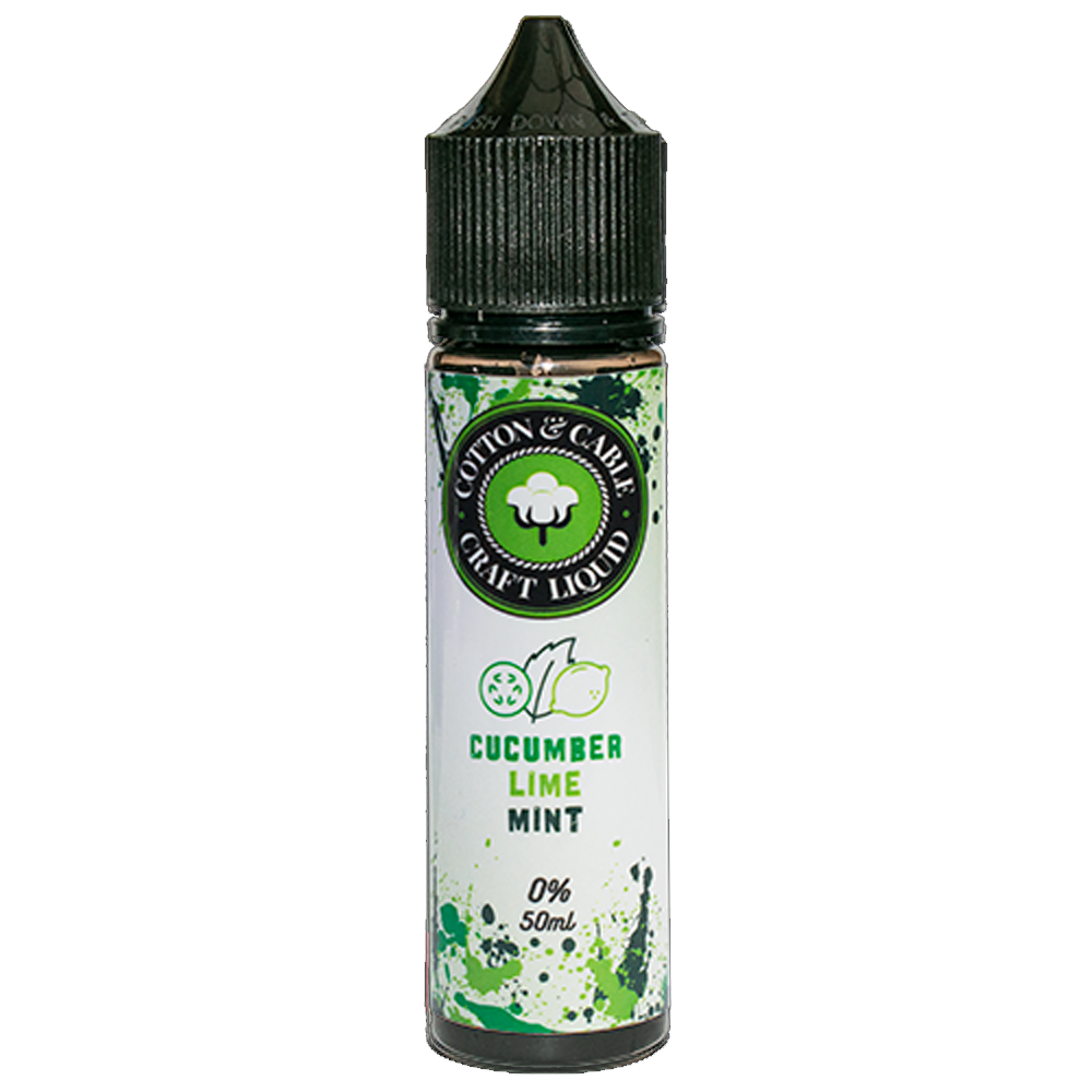 Cucumber Lime Mint by Cotton & Cable Desserts 50ml Shortfill