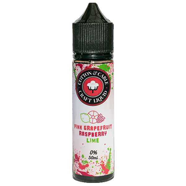 Pink Grapefruit Raspberry Lime by Cotton & Cable Fruits 50ml Short Fill