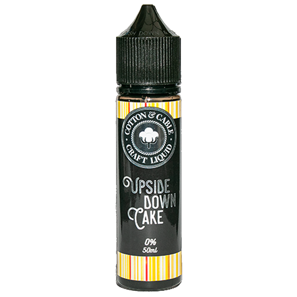 Upside Down Cake by Cotton & Cable Desserts 50ml Shortfill