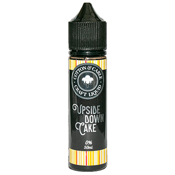 Upside Down Cake by Cotton & Cable Desserts 50ml Short Fill