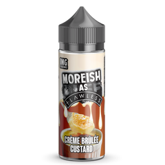 Moreish As Flawless Creme Brulee 100ml Shortfill