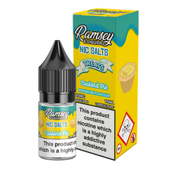 Ramsey E-Liquids Custard Pie 10ml Nic Salt