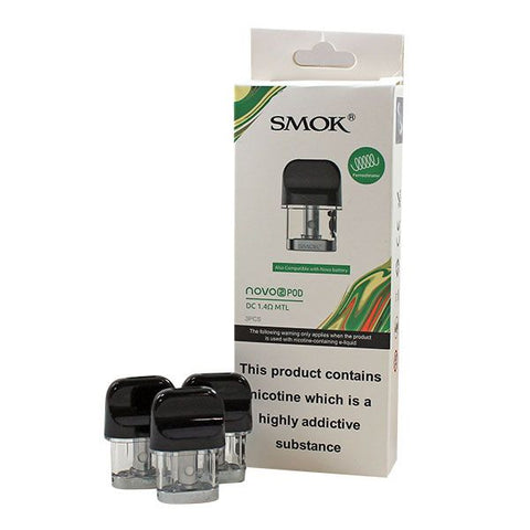 Smok Novo 2 Replacement Pods 3pk