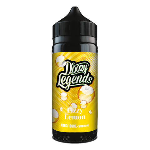 Doozy Legends Fizzy Lemon 100ml Shortfill