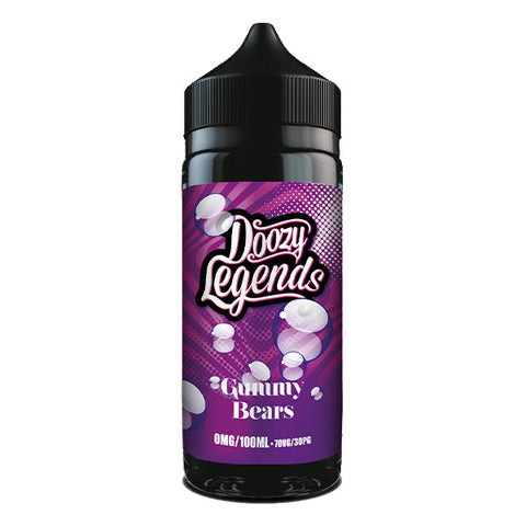 Doozy Legends Gummy Bears 100ml Shortfill