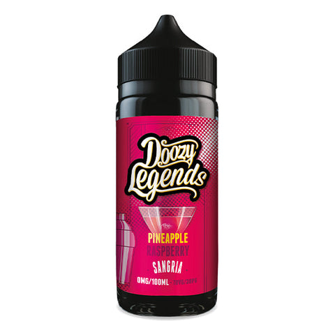 Doozy Legends Pineapple Raspberry Sangria 100ml Shortfill