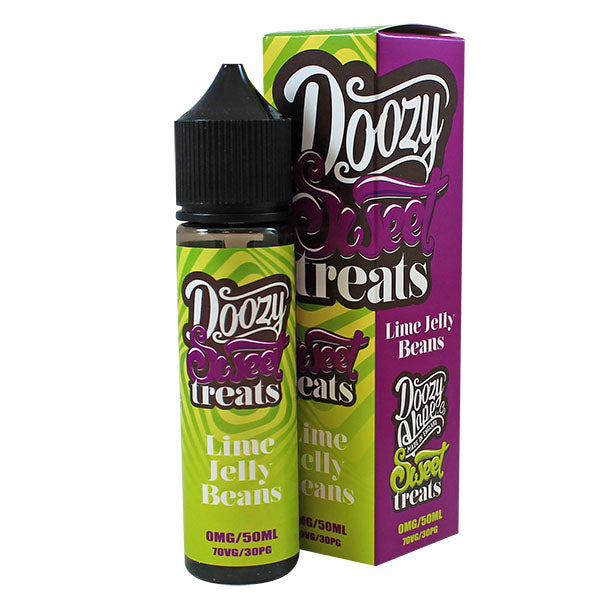 Doozy Vape Sweet Treats: Lime Jelly Beans 0mg 50ml Shortfill E-Liquid