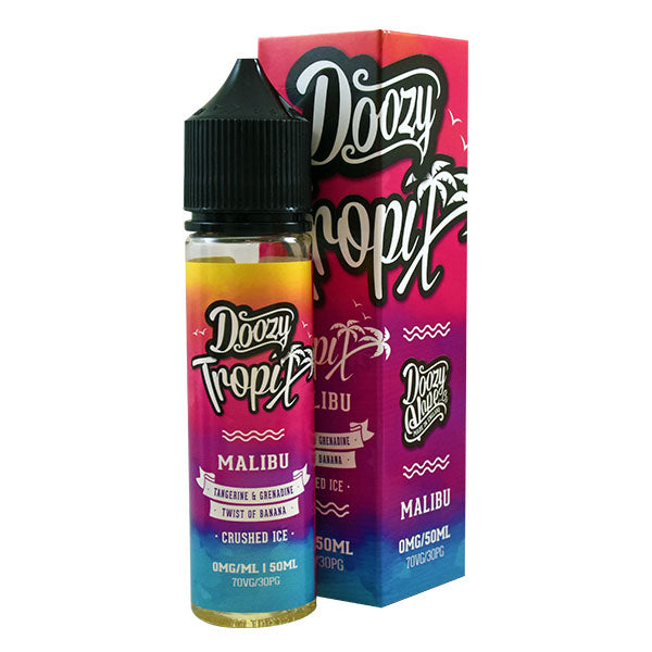 Doozy Vape Tropix Malibu 0mg 50ml Shortfill E-Liquid