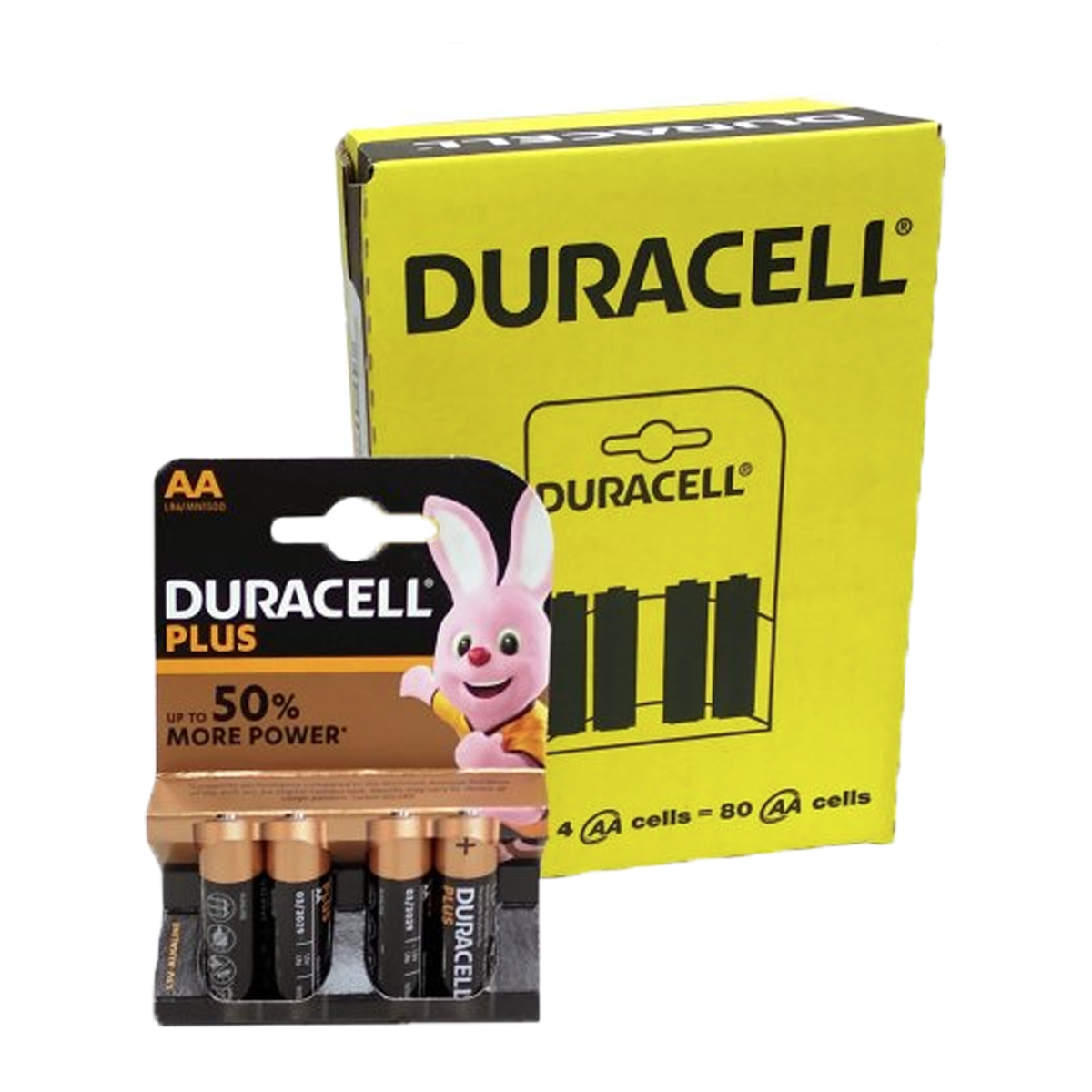 Duracell AA LR06 Plus Batteries (20 Pack)
