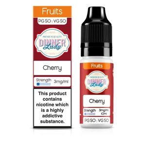 Dinner Lady Fruits 50/50: Cherry 10ml E-Liquid