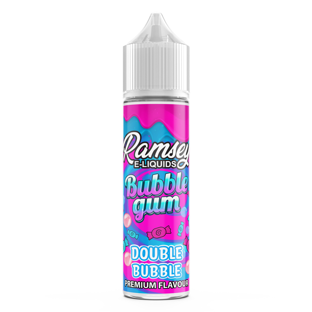 Ramsey E-Liquids Bubblegum Double Bubble 50ml Shortfill