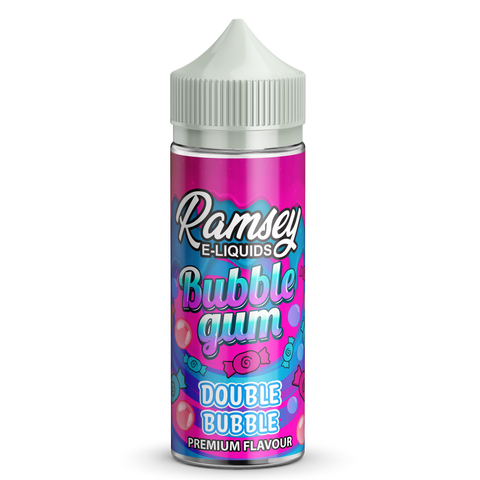 Ramsey E-Liquids Bubblegum Double Bubble 100ml Shortfill