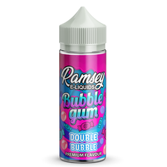 Ramsey E-Liquids Bubblegum Double Bubble 100ml Shortfill