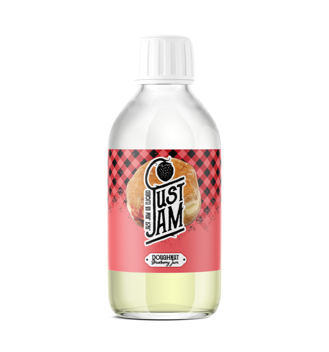 Just Jam Strawberry Doughnut 0mg 200ml Shortfill E-Liquid