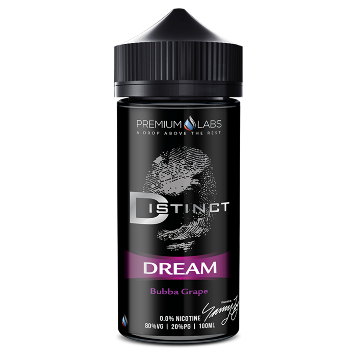 Premium Labs Distinct: Dream 0mg 100ml Shortfill E-Liquid