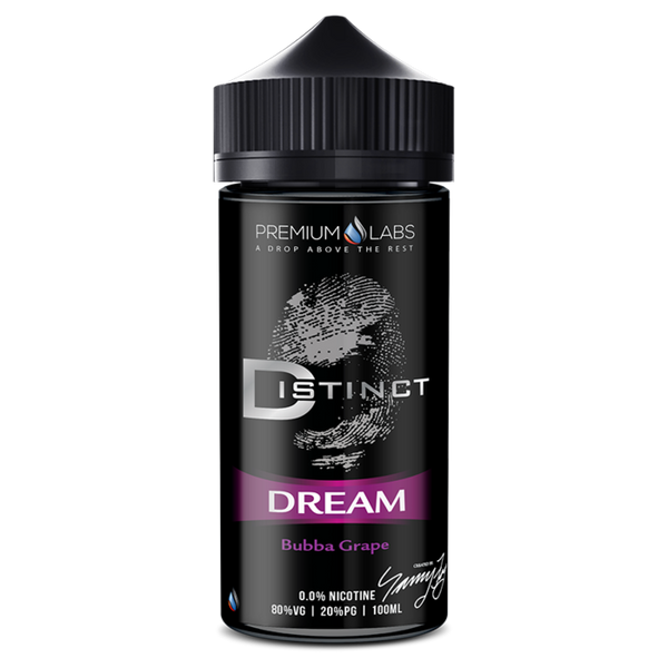 Premium Labs Distinct: Dream 0mg 100ml Short Fill E-Liquid