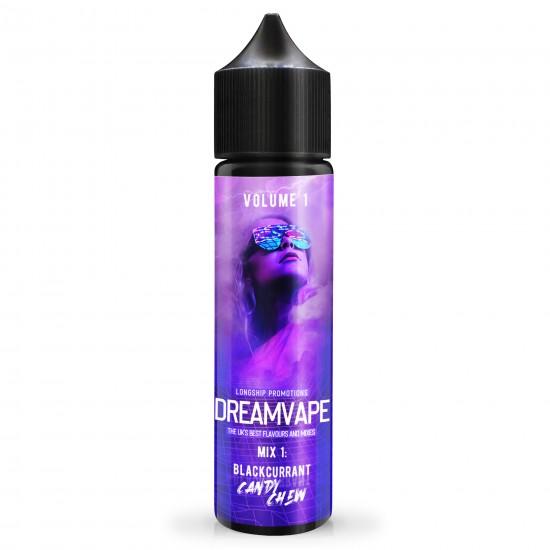 Dreamvape Mix 1 - Blackcurrant Candy Chew 0mg 50ml Shortfill E-Liquid