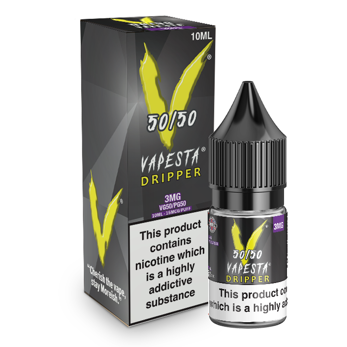 Vapesta 50/50 Dripper 10ml E-Liquid