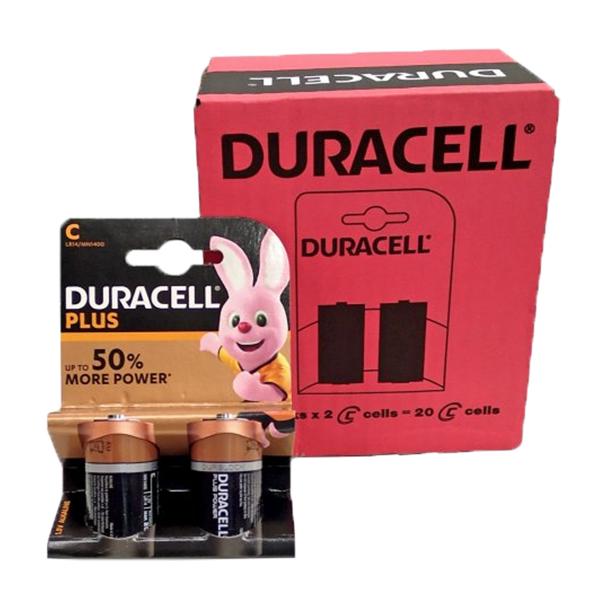 Duracell LR14 Plus C Batteries (10 Pack)