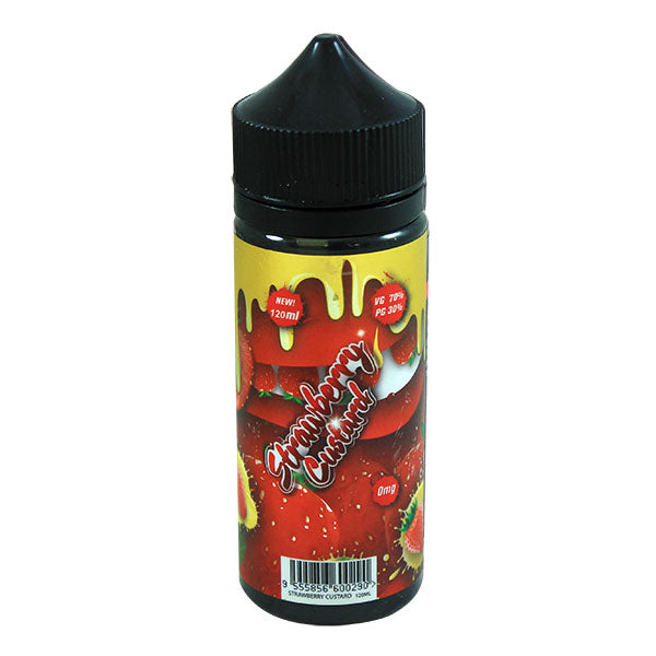 Fizzy Juice Strawberry Custard 0mg 100ml Shortfill E-Liquid