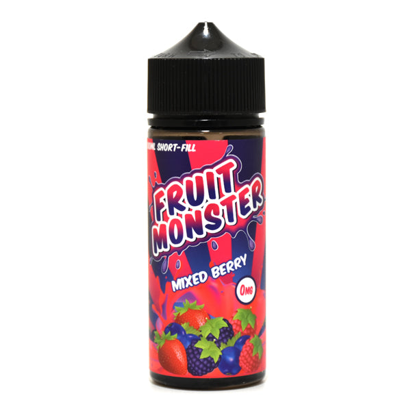 Fruit Monster Mixed Berries 0mg 100ml Shortfill