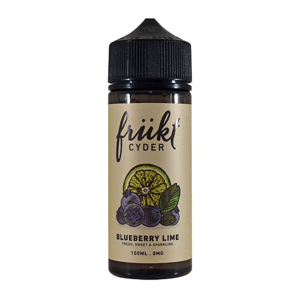 Frukt Cyder Blueberry Lime 0mg 100ml Shortfill E-Liquid