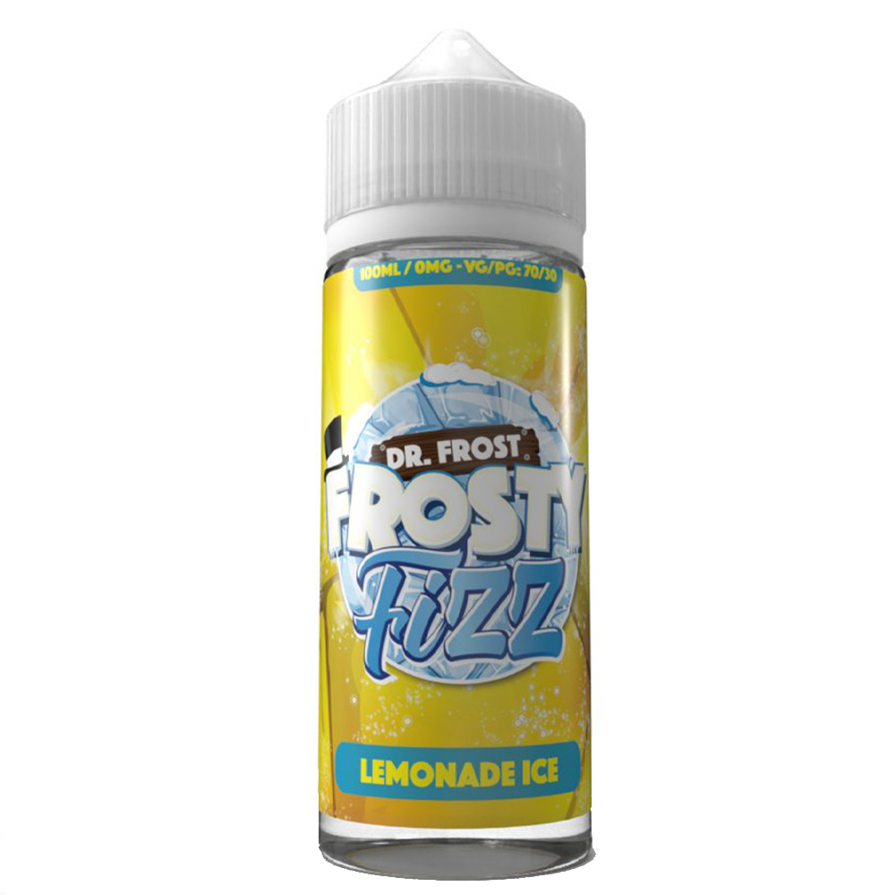 Dr Frost Fizz: Lemonade Ice 0mg 100ml Shortfill E-Liquid