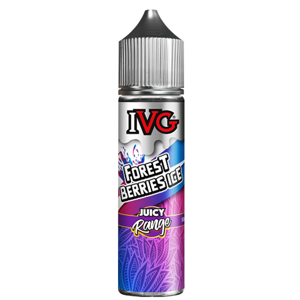 IVG Juicy Range Forest Berries Ice 0mg 50ml Shortfill