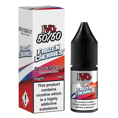 IVG Crushed 50/50 Frozen Cherries 10ml E-Liquid