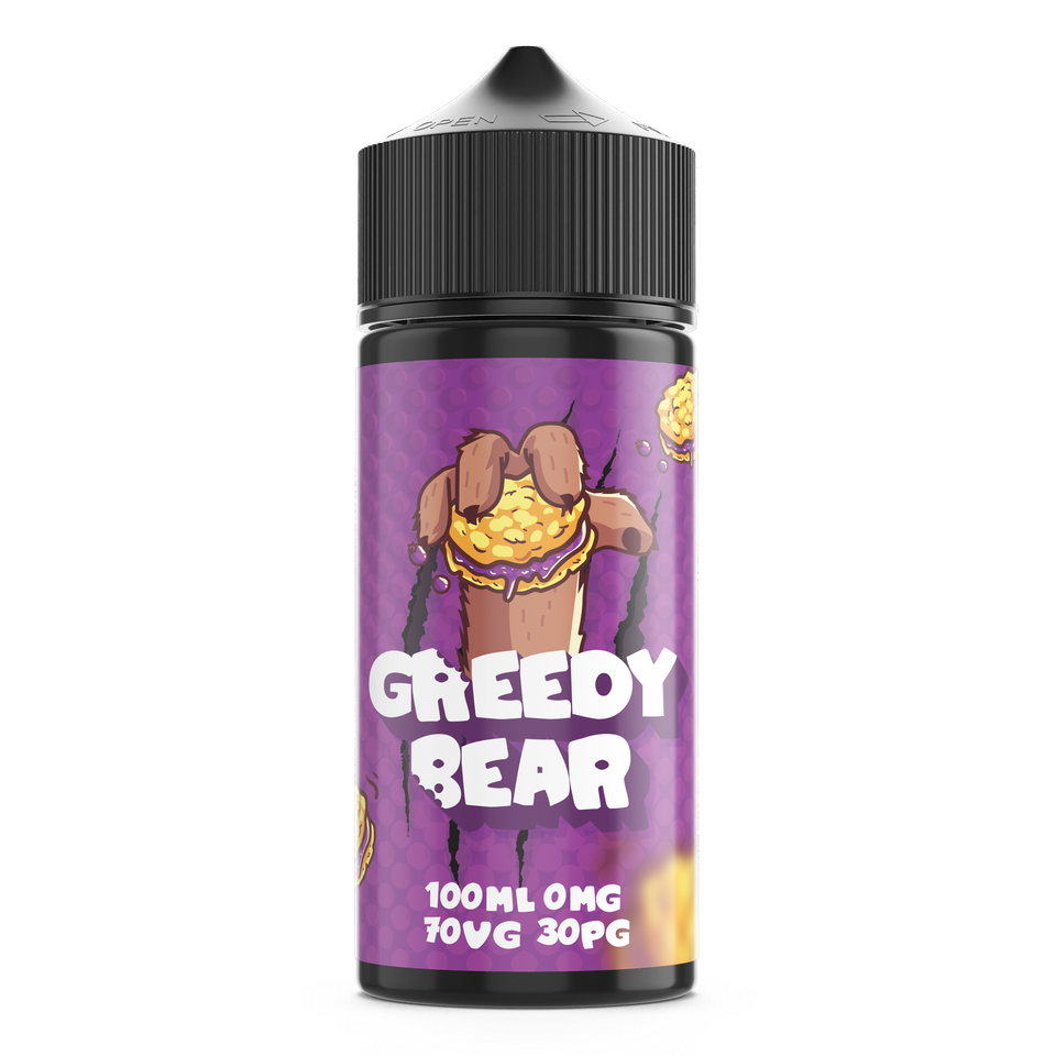 Bloated Blueberry  E-Liquid by Greedy Bear - Shortfills UK