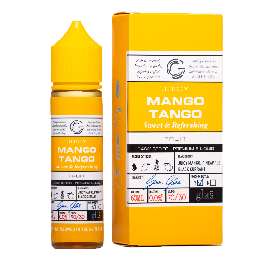 Glas Basix Mango Tango 0mg 50ml Shortfill E-Liquid