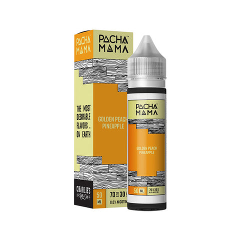 Pacha Mama Golden Peach Pineapple 50ml Shortfill