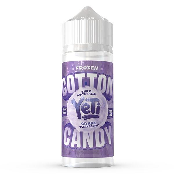 Yeti Cotton Candy: Grape Blackberry 0mg 100ml Shortfill E-Liquid