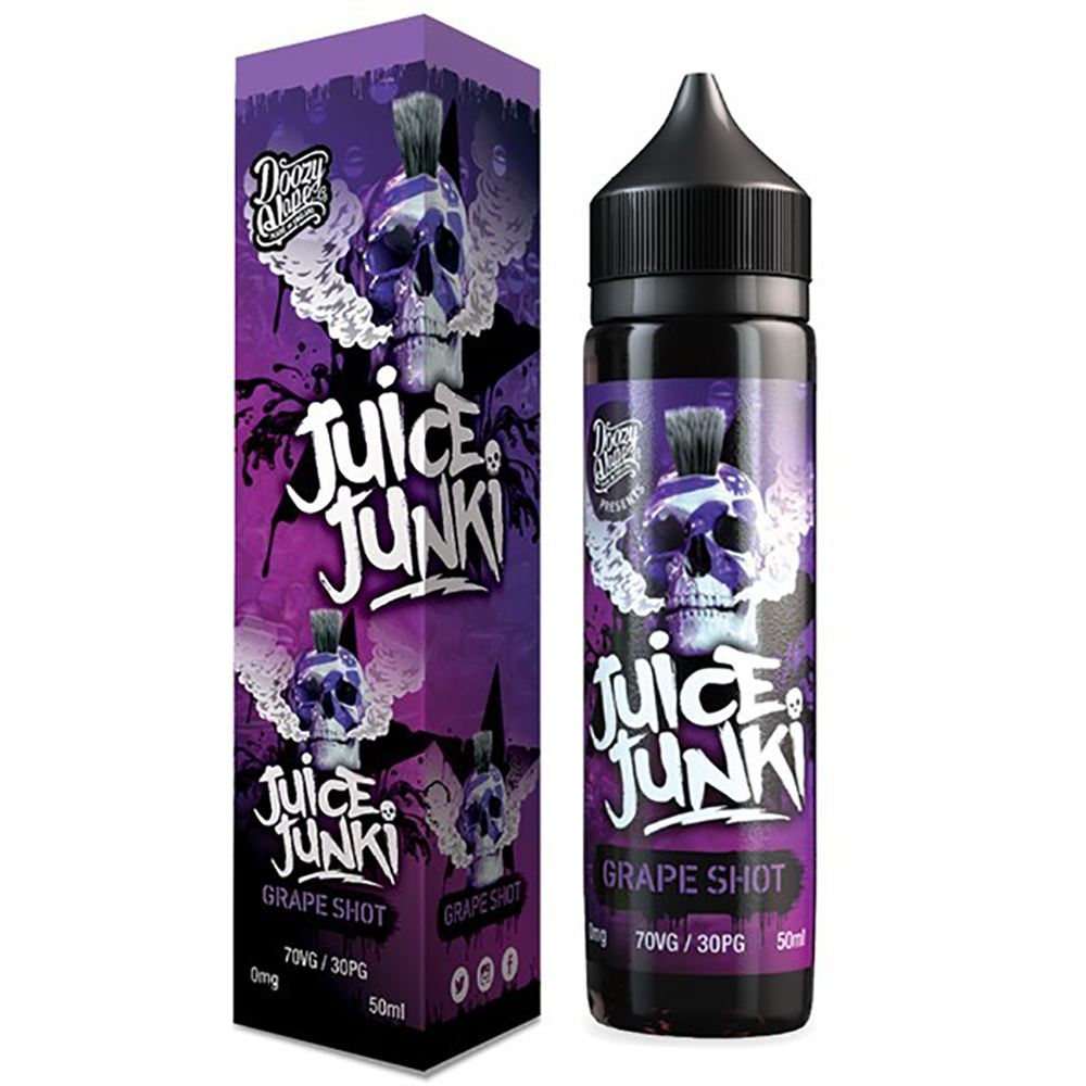 Juice Junki Grape Shot 0mg 50ml Shortfill E-Liquid