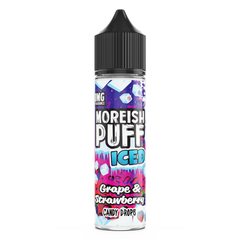 Moreish Puff Iced Grape & Strawberry Candy Drops 50ml Shortfill