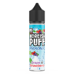 Moreish Puff Menthol Grape & Strawberry 50ml Shortfill