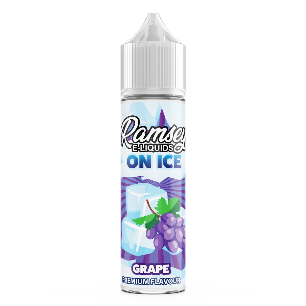 Ramsey E-Liquids On Ice Grape 50ml Shortfill