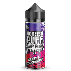 Moreish Puff Candy Drops Grape & Strawberry 100ml Shortfill