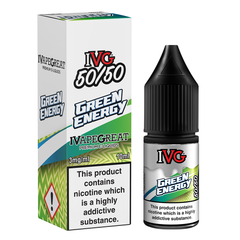 IVG Crushed 50/50 Green Energy 10ml E-Liquid