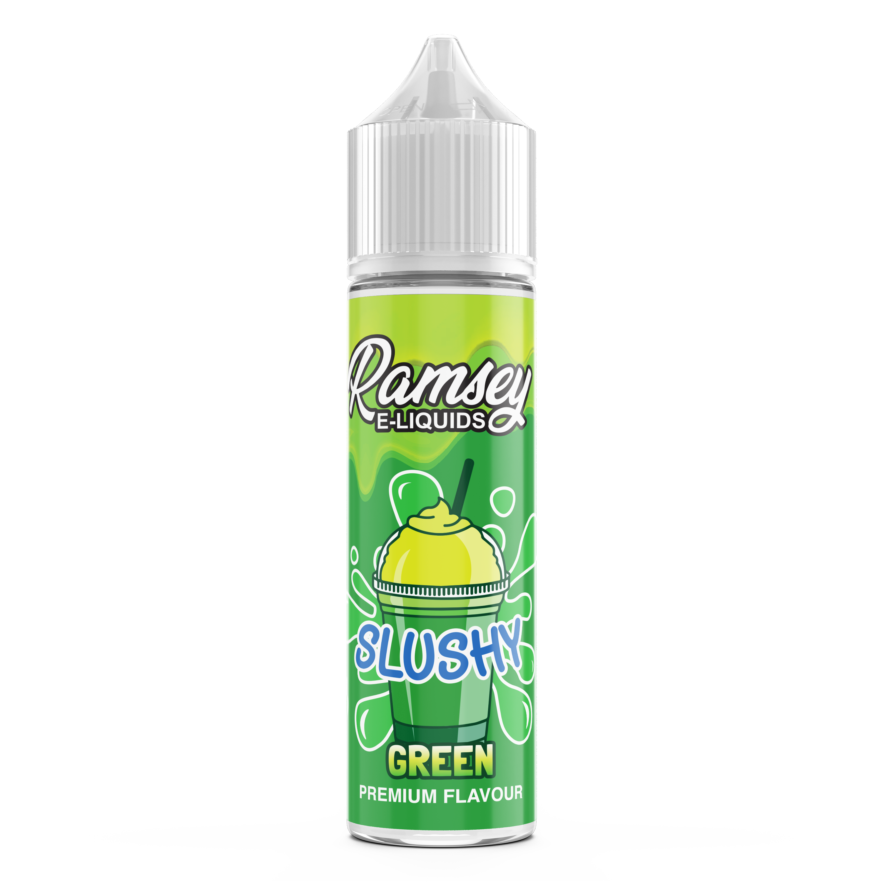 Ramsey E-Liquids Slushy Green 0mg 50ml Shortfill E-Liquid