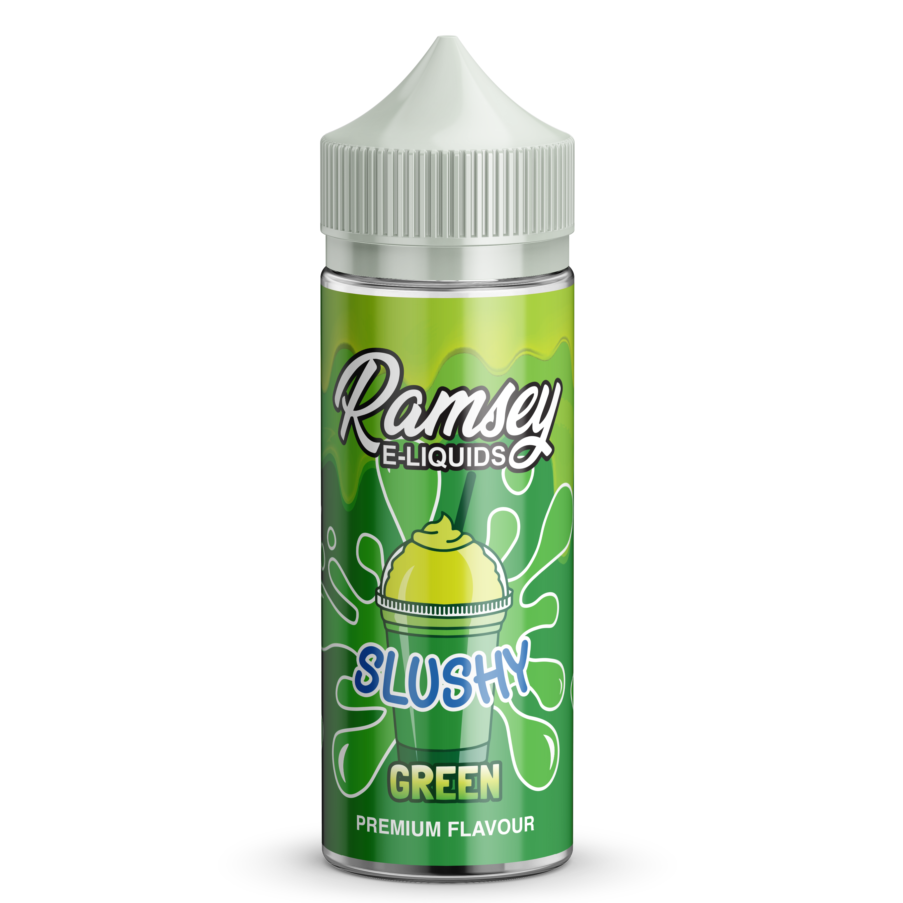 Ramsey E-Liquids Slushy Green 0mg 100ml Shortfill E-Liquid
