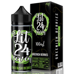 Lit 24 Seven Greenish Berries 100ml Shortfill