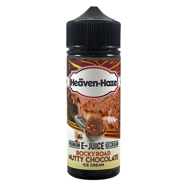 Heaven Haze Rocky Road Nutty Chocolate 0mg 100ml Shortfill E-Liquid