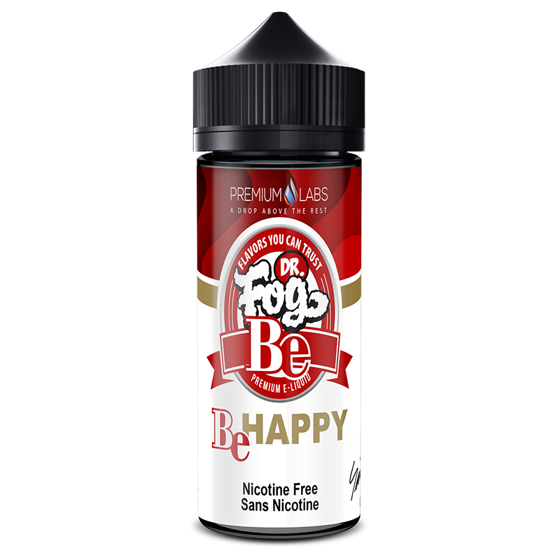 Dr Fog Be Series Be Happy 0mg 100ml Shortfill E-Liquid