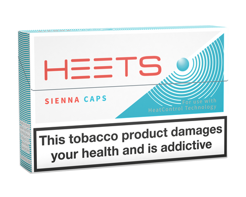 IQOS HEETS Sienna Caps Selection Tobacco Sticks 10pk