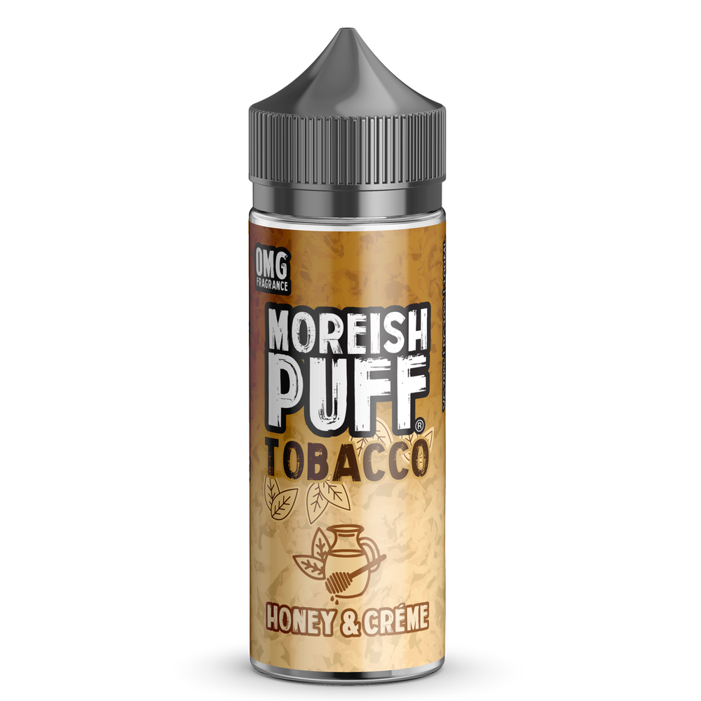 Moreish Puff Tobacco Honey and Cream 100ml Shortfill