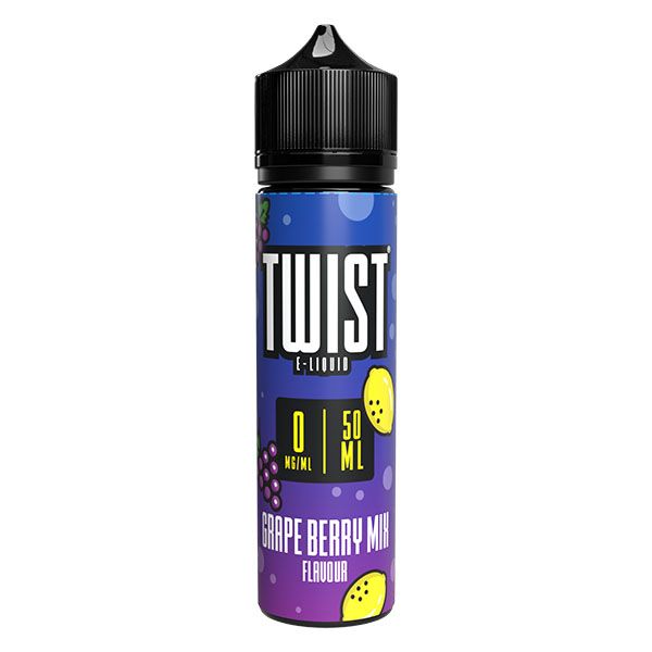 Twist Grape Berry Mix 0MG 50ML Shortfill