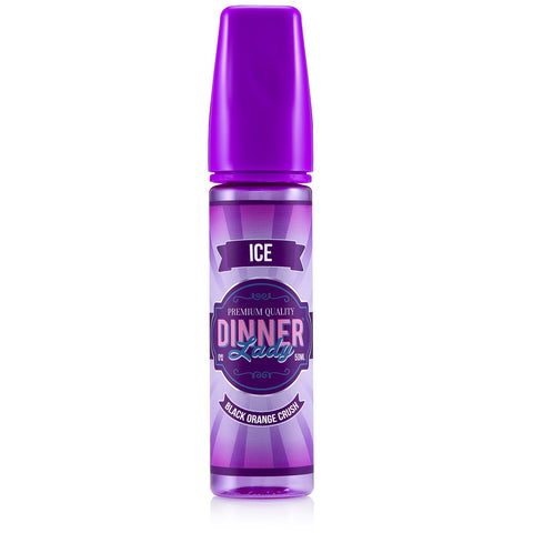 Dinner Lady Summer Holidays Black Orange Crush Ice 50ml Shortfill