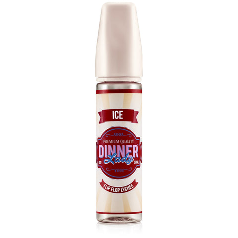 Dinner Lady Summer Holidays Flip Flop Lychee Ice 50ml Shortfill